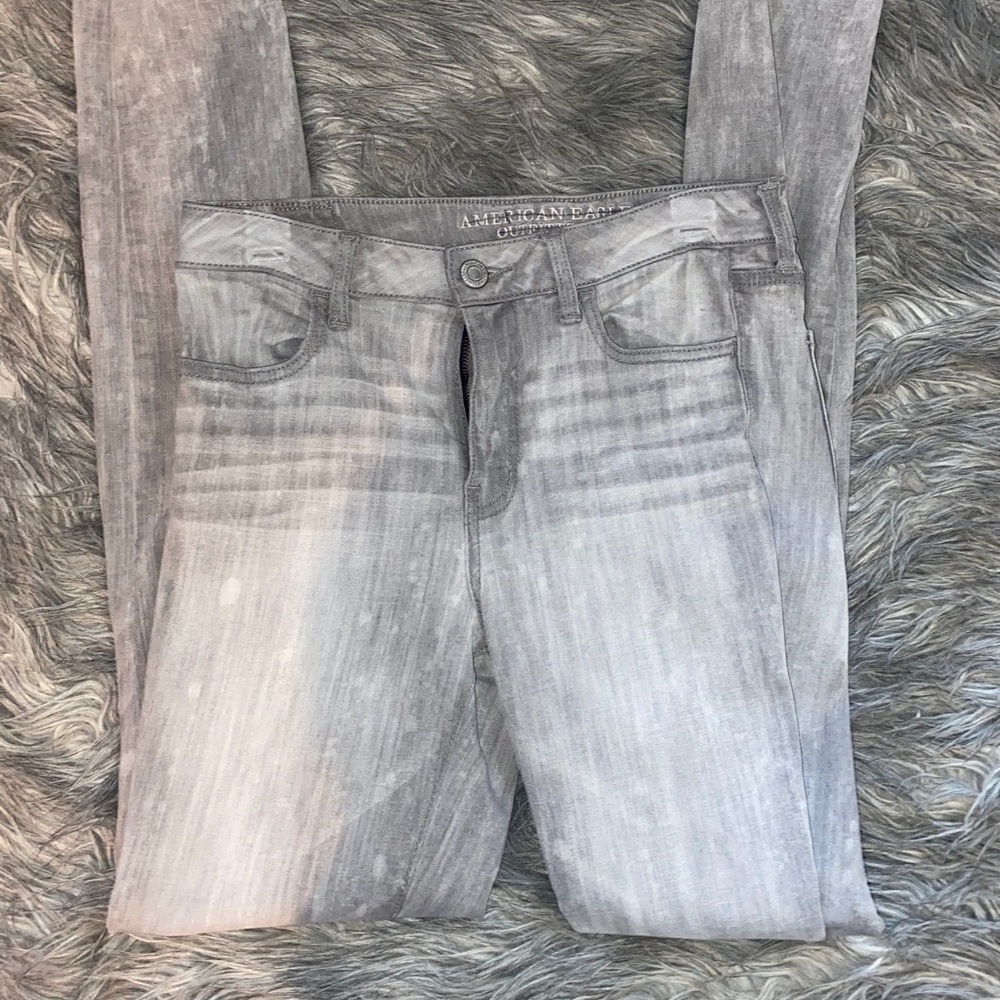 Grey American Eagle Jeans